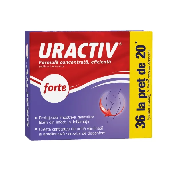 Uractiv forte x 20cps+16cps PROMO