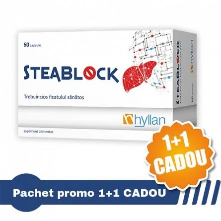 STEABLOCK 60 CAPSULE 1+1 GRATIS HYLLAN