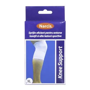Genunchiera elastica marimea XL, 1 bucata, Narcis