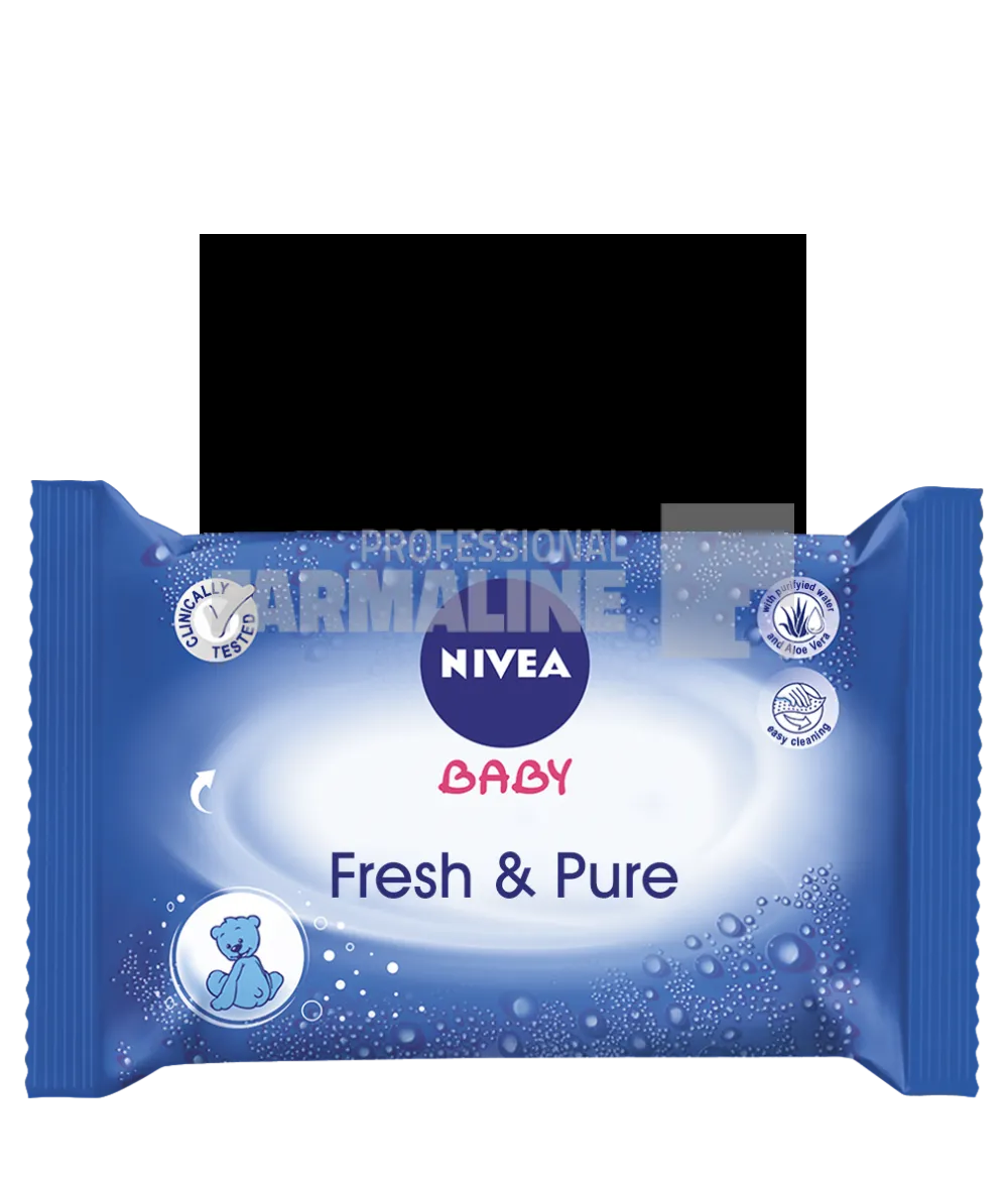 Nivea 86247 Baby Fresh & Pure Servetele umede 63 bucati