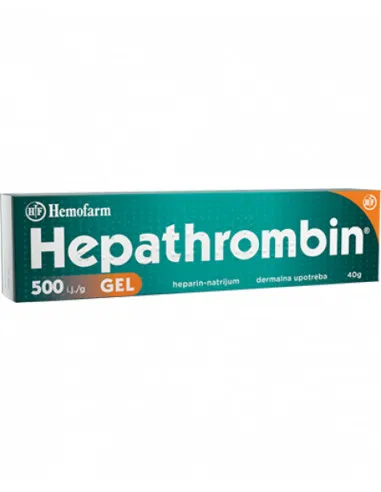 HEPATHROMBIN 500UI/G GEL 40G