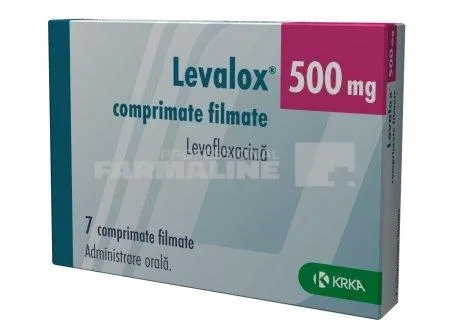 LEVALOX 500 mg X 7 COMPR. FILM. 500mg KRKA, D.D., NOVO MES