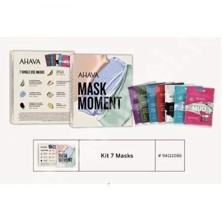 Kit 7 Masks Moment, Ahava