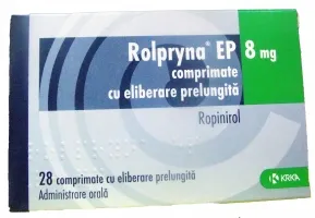 ROLPRYNA EP 8 mg x 28 COMPR. CU ELIBERARE PRELUNGITA 8 mg KRKA ,D.D., NOVO MES