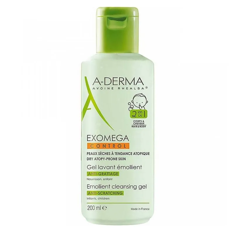 A-Derma Exomega Control gel 2in1 x 200ml