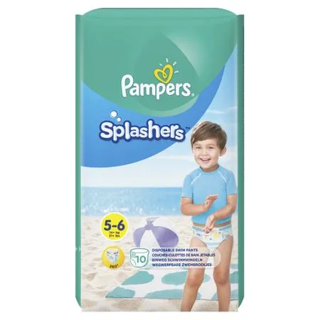 PAMPERS 5 Splash scutec apa 14+Kg x 10buc