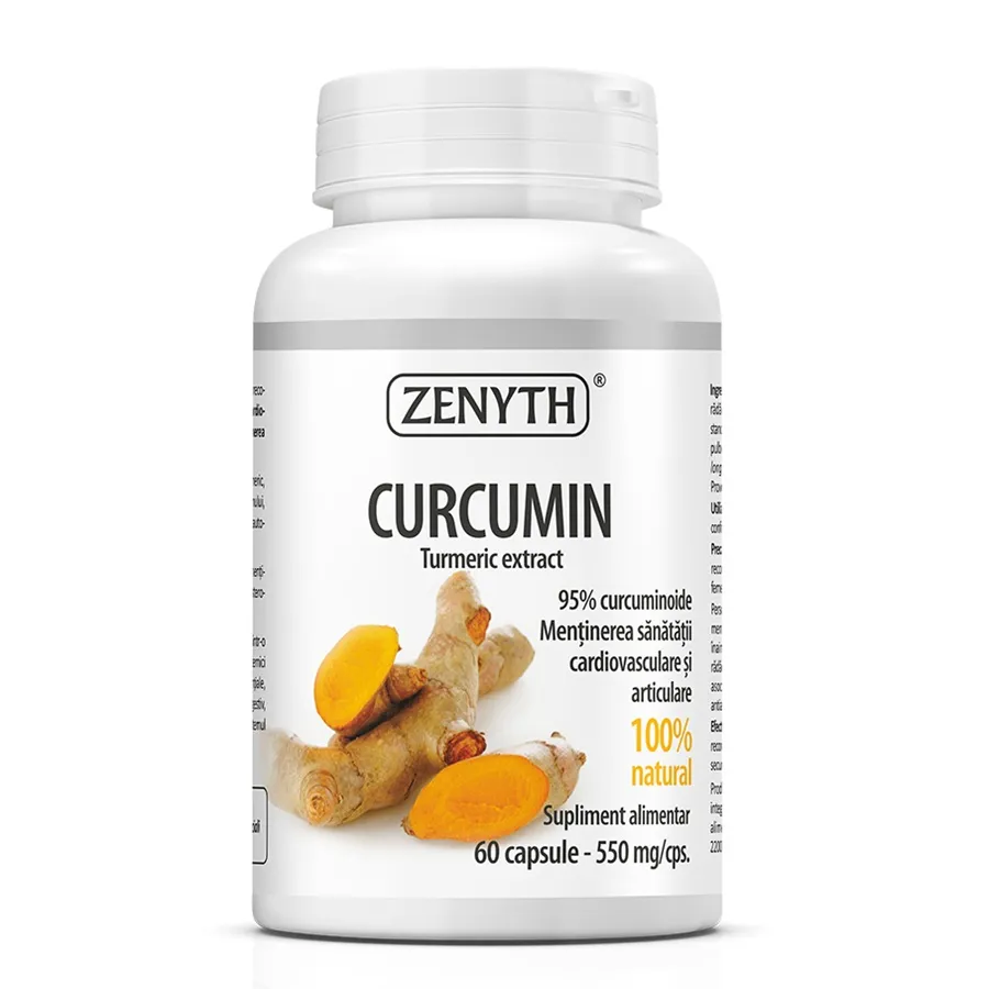 Curcumin, 60 capsule, Zenyth