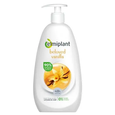 Lotiune de corp Beloved Vanilla, 400 ml, Elmiplant