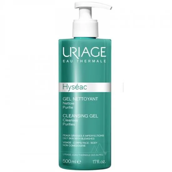 Uriage Hyseac Gel de curatare ten acneic x 500ml