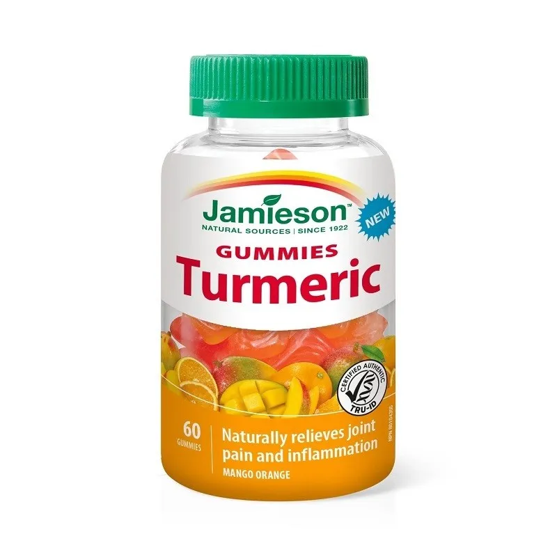 JAMIESON 9449 CURCUMIN TURMERIC 250 MG x 60 JELEURI