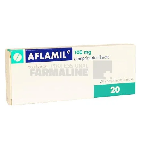 AFLAMIL 100mg x 20 COMPR. FILM. 100mg GEDEON RICHTER ROMAN