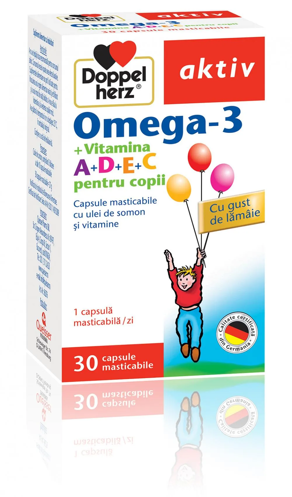 DOPPELHERZ-OMEGA 3 COPII X 30 CP