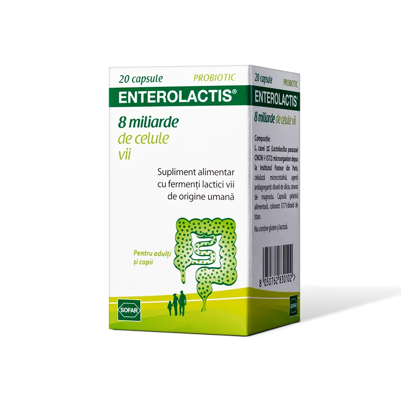 Enterolactis, 20 capsule, Sofar