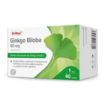 Dr. Max Ginkgo Biloba 60mg, 40 capsule moi