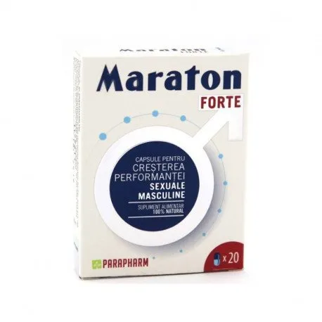 Maraton forte, 20 capsule, probleme potenta