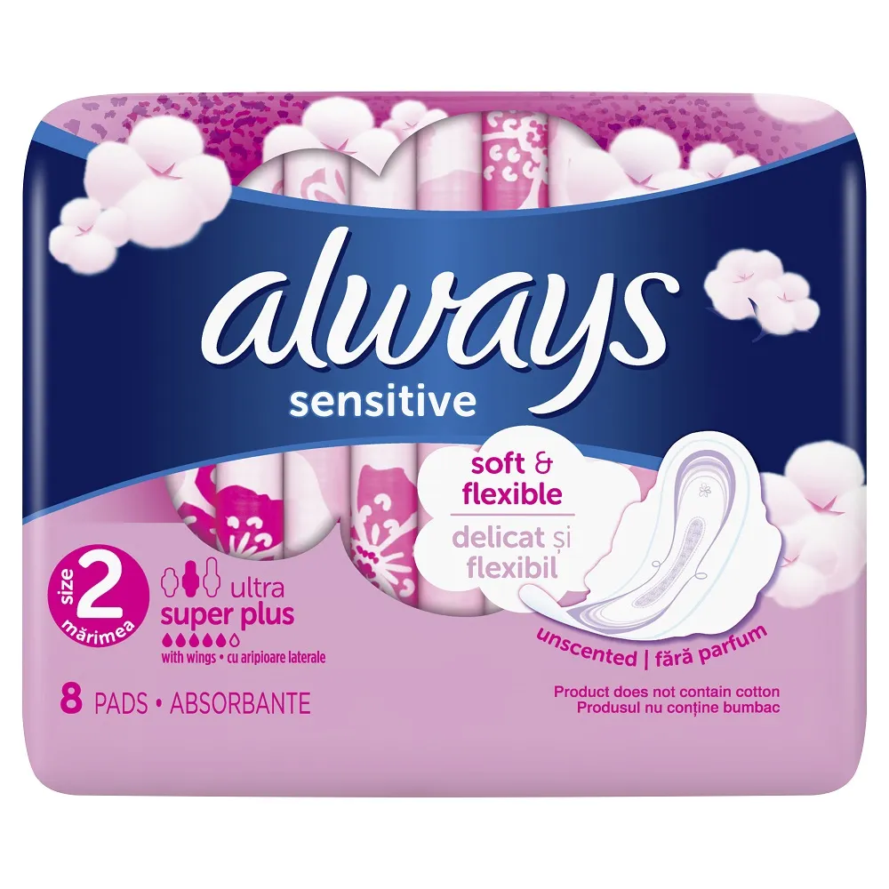 ALWAYS Ultra Super Plus , 8 bucati, P&G