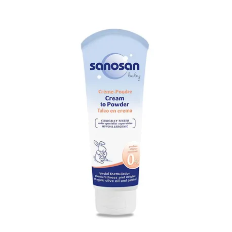 Sanosan Baby crema pudra tub, 100 ml