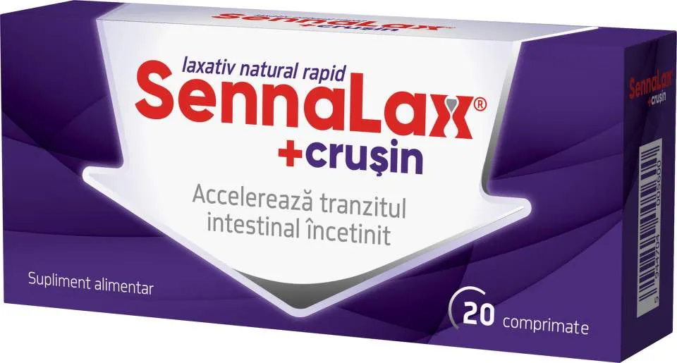 SENNALAX PLUS CRUSIN 20 COMPRIMATE