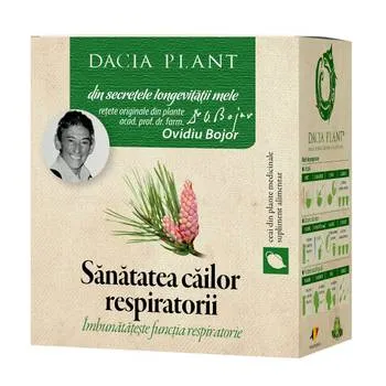 Ceai sanatatea cailor respiratorii, 50g, Dacia Plant