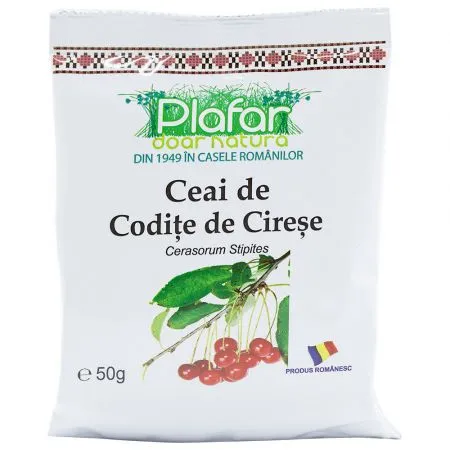 Ceai Cozi de Cirese, 50g, Plafar