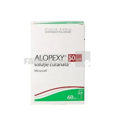 Alopexy 5% solutie cutanata 50mg/ml