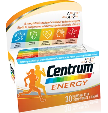 Centrum Energy x 30cp.film