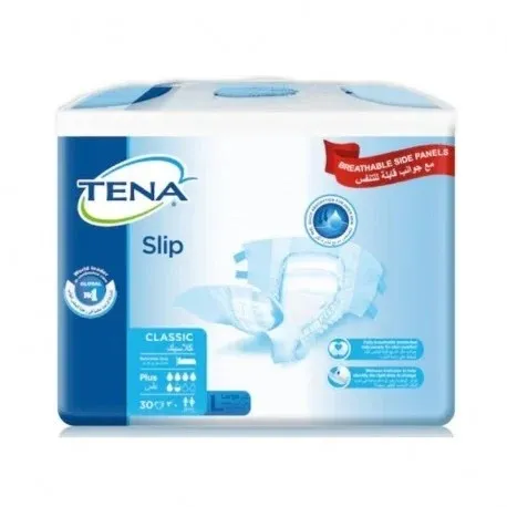 TENA SLIP CLASSIC PLUS LARGE 30 BUCATI