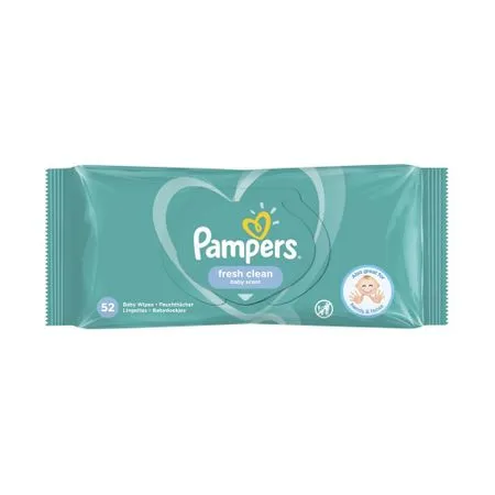 PAMPERS Servetele umede fresh x 52buc