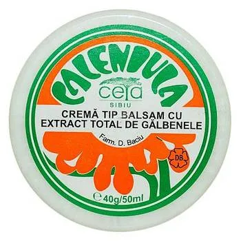 Unguent cu galbenele, 40 g, Plafar