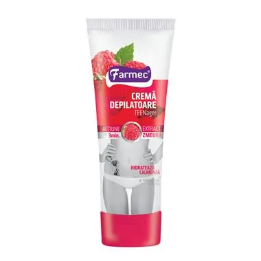 Farmec Crema Depilatoare Teenager Zmeura 150ml