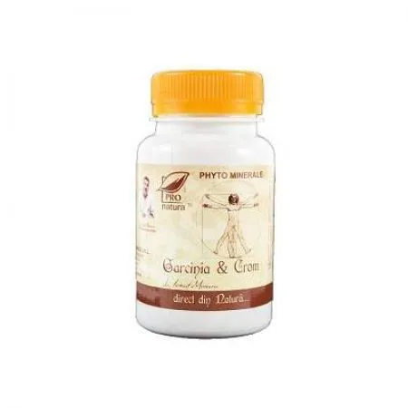 Garcinia & Crom, 60 capsule, Pro Natura