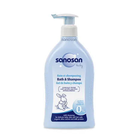 Sanosan Baby Sampon imbaiere, 400 ml