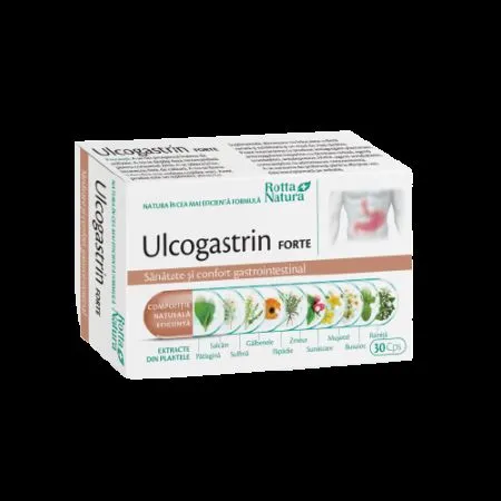 Ulcogastrin Forte, 30 capsule, Rotta Natura