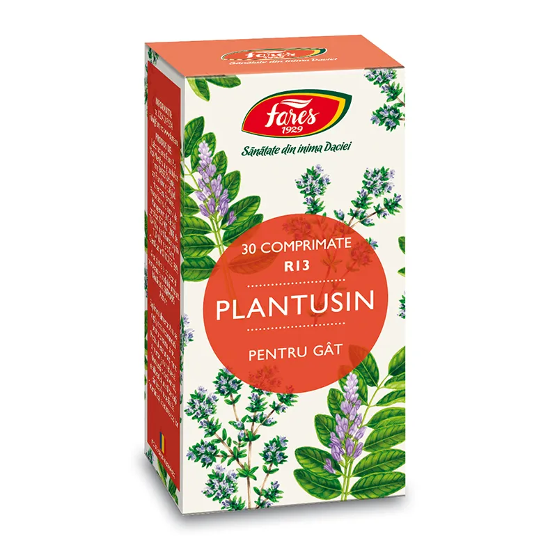 Plantusin x 30 comprimate (Fares)