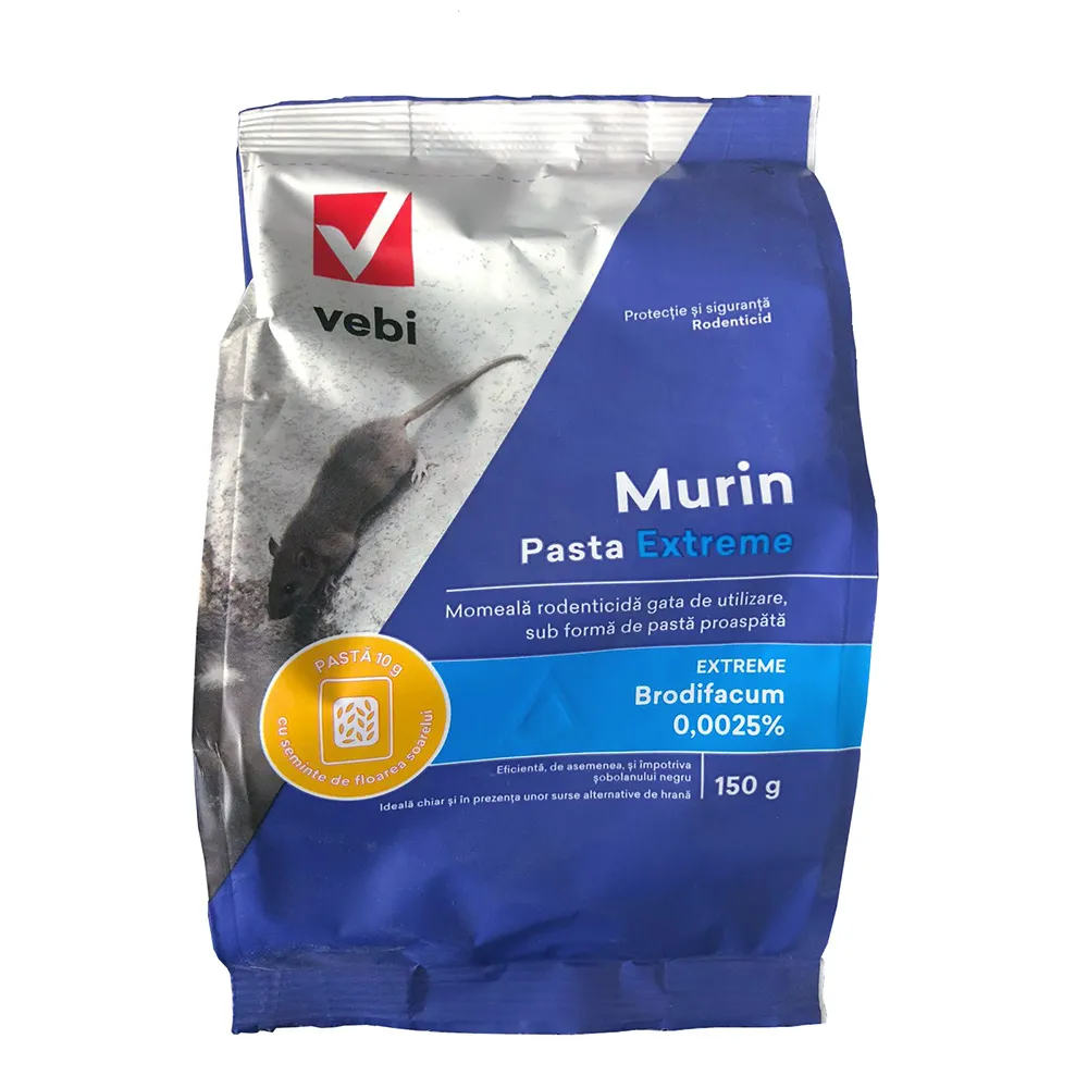 Momeala pentru combatere soareci Murin, pasta - 150 g