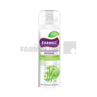 Farmec Antiperspirant picioare cu Bambus 150 ml