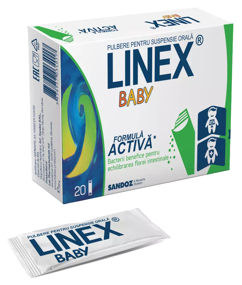 LINEX BABY X 20 PLICURI