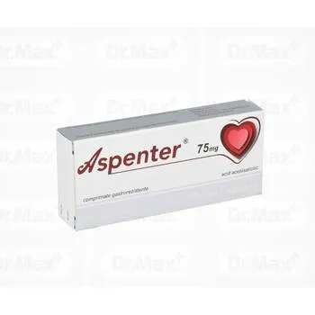 Aspenter 75mg, 28 comprimate, Terapia