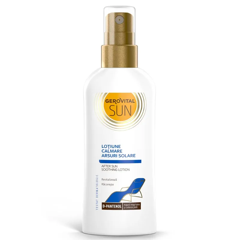 Gerovital Sun Lotiune calmare arsuri solare 150 ml