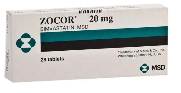 ZOCOR 20 mg x 28 COMPR. FILM. 20mg MERCK SHARP & DOHME