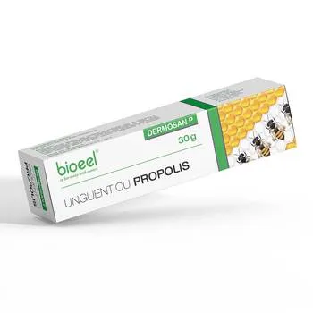 Unguent cu propolis Dermosan P, 30g, Bioeel