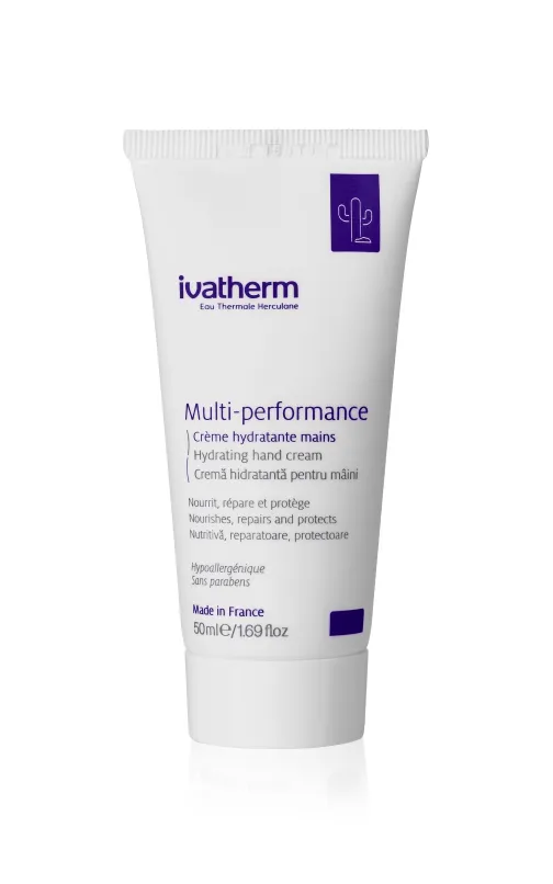 Crema hidratanta pentru maini Multi-Performance, 50 ml, Ivatherm