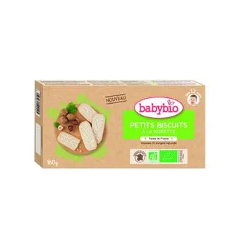 Biscuiti cu alune pentru copii, 160g, BabyBio