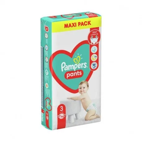 Pampers Pants Active Baby Marimea3, 6-11kg, 56 bucati