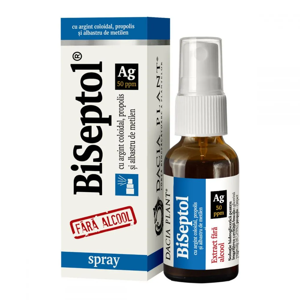 BiSeptol Spray Fara Alcool 20ml