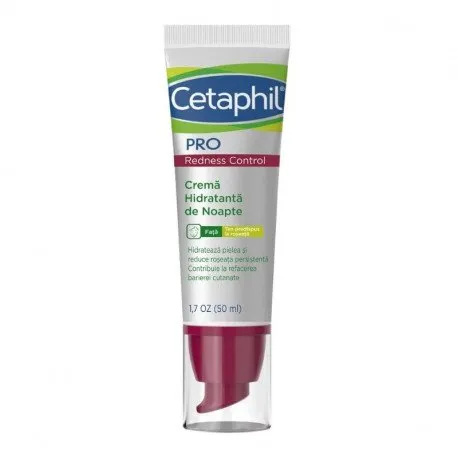 Cetaphil Crema hidratanta de noapte PRO Redness Control, 50 ml