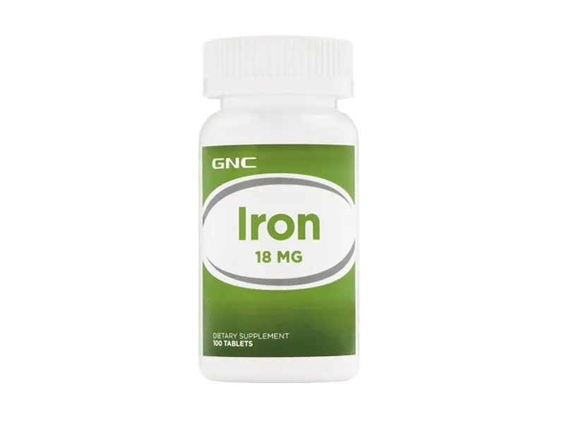 GNC IRON 18 X 100 TABLETE