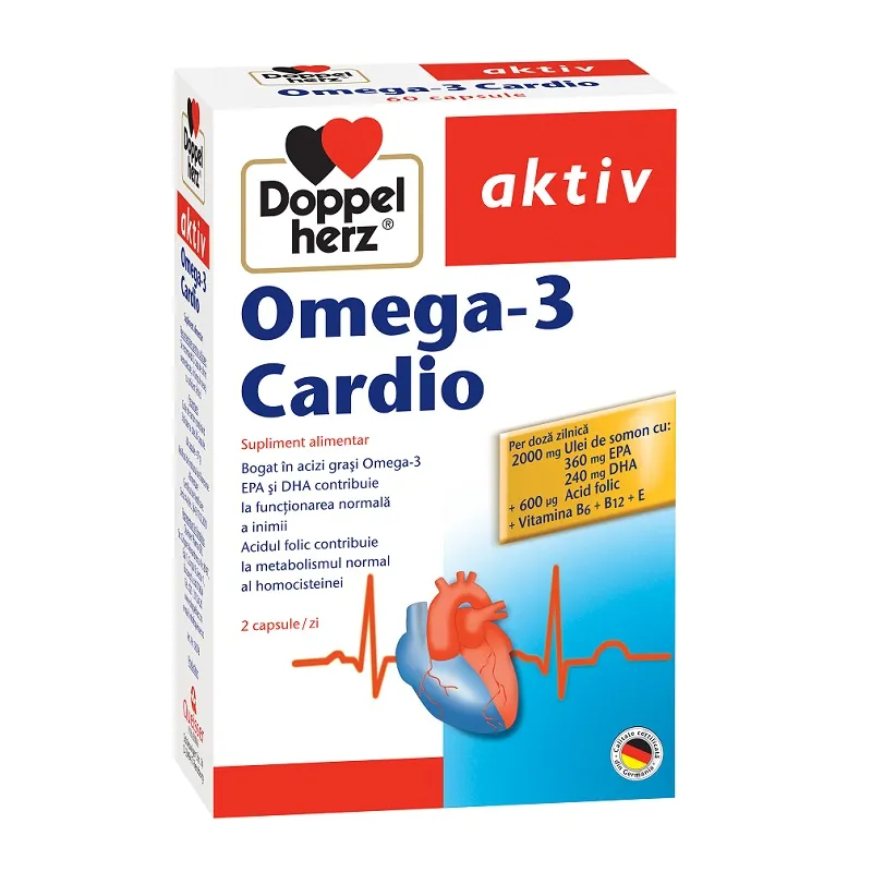 DOPPELHERZ OMEGA 3 CARDIO CTX60 CPR