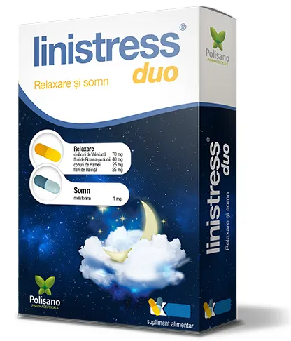 LINISTRESS DUO RELAXARE SI SOMN X 40 CAPSULE