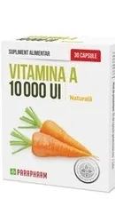 Vitamina A 10000UI x 30 capsule (Parapharm)